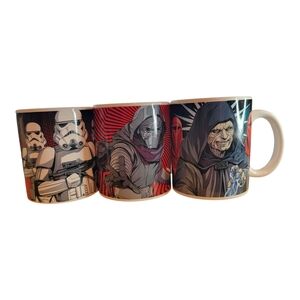 Star‎ Wars Character Mugs Set Stormtrooper Kylo Ren Darth Sidious Coffee Cups